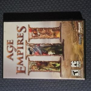 Age of Empires III PC cd-rom software